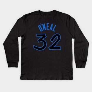 Shaq - FRONT AND BACK PRINT! Kids Long Sleeve T-Shirt